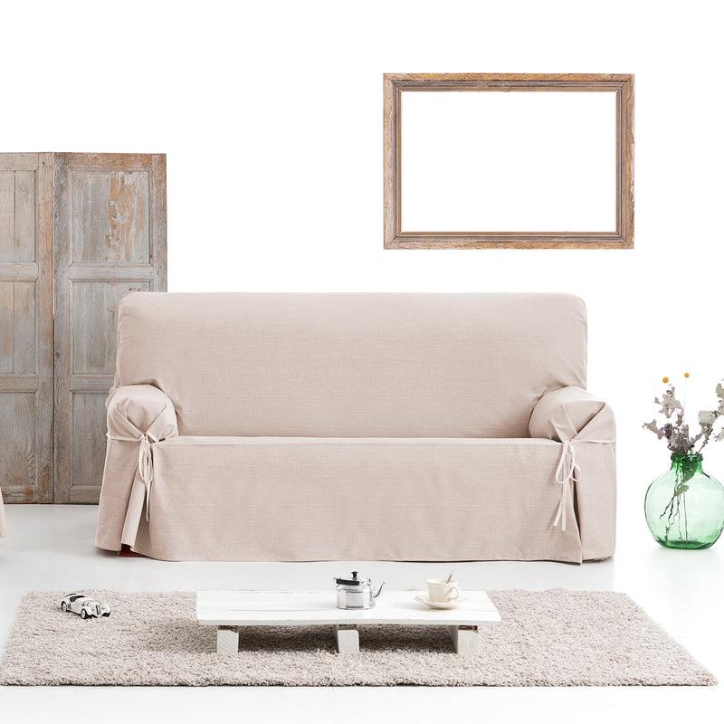 Eiffel textile Protector Cubre Sofá Impermeable Antimanchas Lazos Liso Garona