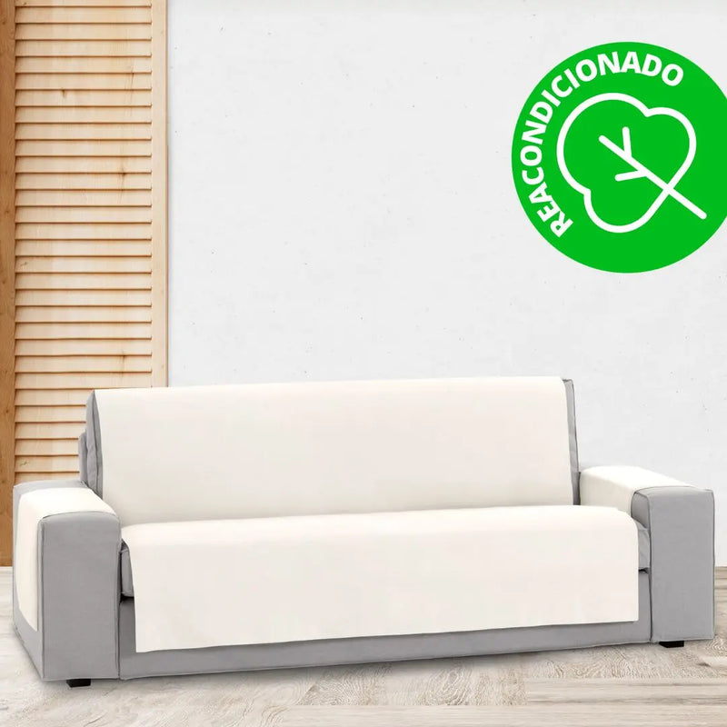 Eiffel textile Protector Cubre Sofá Royale 4 Plazas Marfil (REACONDICIONADO A+)