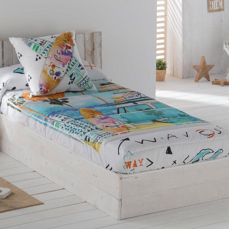 Eiffel textile Tejidos JVR Edredon Ajustable Estampado Modelo Beach