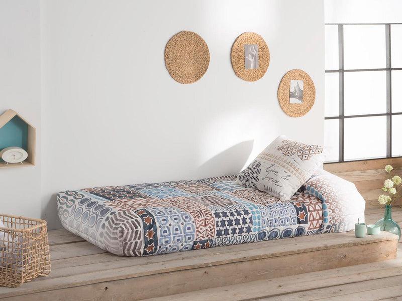 Eiffel Textile Tejidos JVR Edredon Ajustable Estampado Modelo Exotic