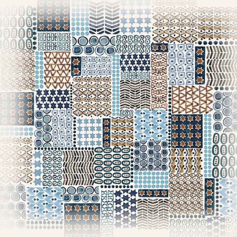 Eiffel Textile Tejidos JVR Edredon Ajustable Estampado Modelo Exotic