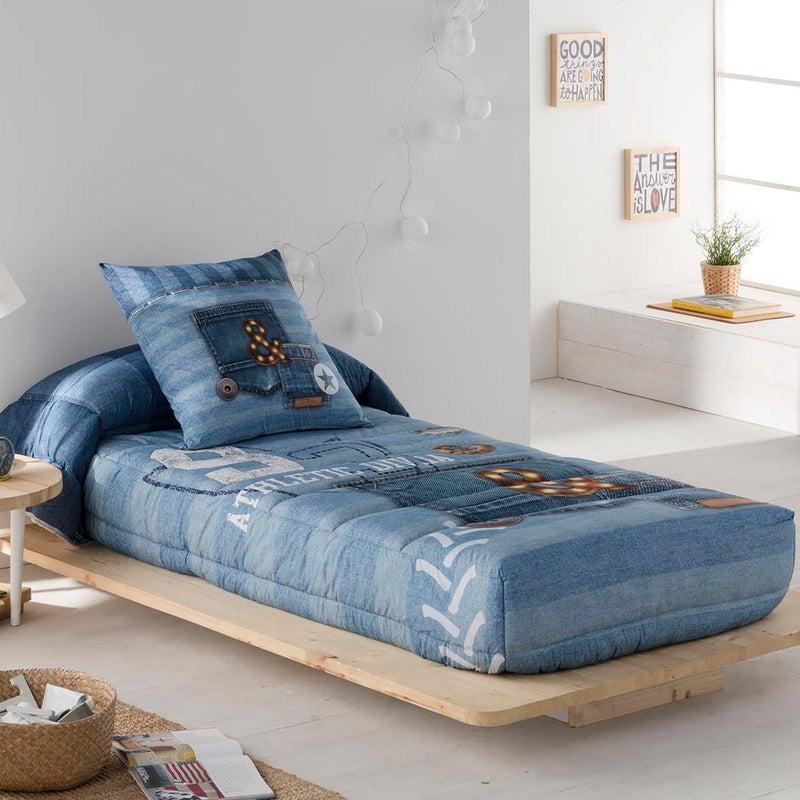 Eiffel textile Tejidos JVR Edredon Ajustable Estampado Modelo Jeans