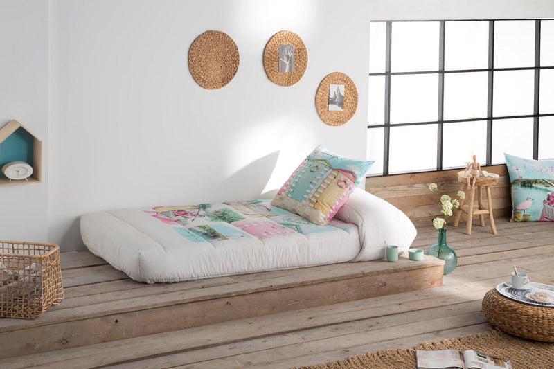 Eiffel Textile Tejidos JVR Edredon Ajustable Estampado Modelo Life