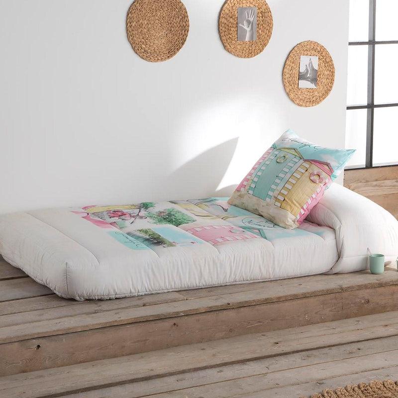 Eiffel textile Tejidos JVR Edredon Ajustable Estampado Modelo Life