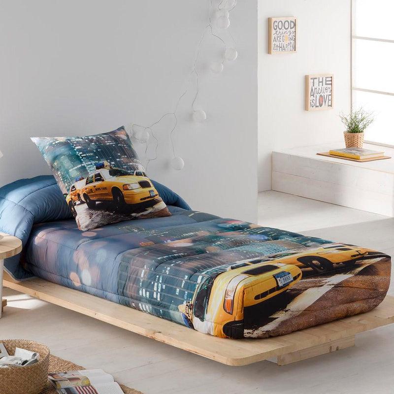 Eiffel textile Tejidos JVR Edredon Ajustable Estampado Modelo Manhattan