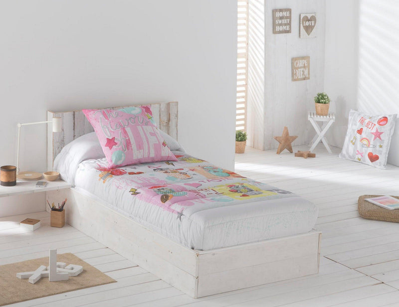 Eiffel Textile Tejidos JVR Edredon Ajustable Estampado Modelo Party