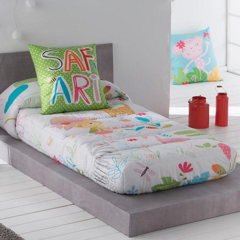 Eiffel textile Tejidos JVR Edredon Ajustable Estampados. Modelo Zoo