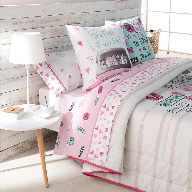 Eiffel textile Tejidos JVR Juego de Sabanas 3 piezas Modelo Candy