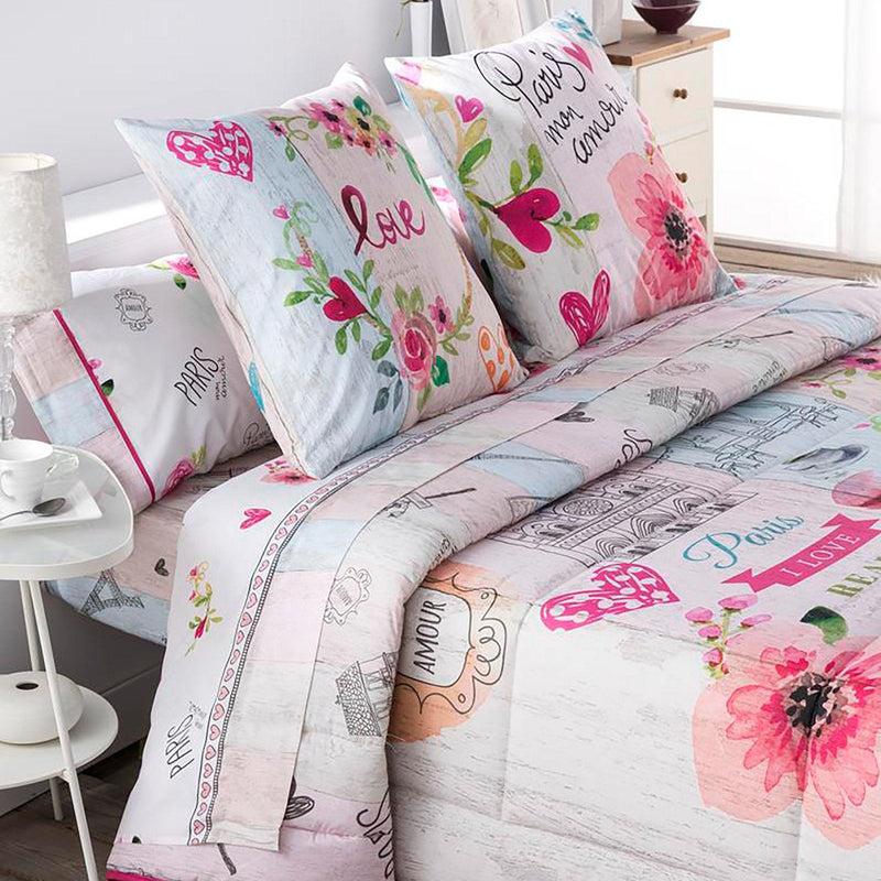 Eiffel textile Tejidos JVR Juego de Sabanas 3 piezas Modelo Cookie