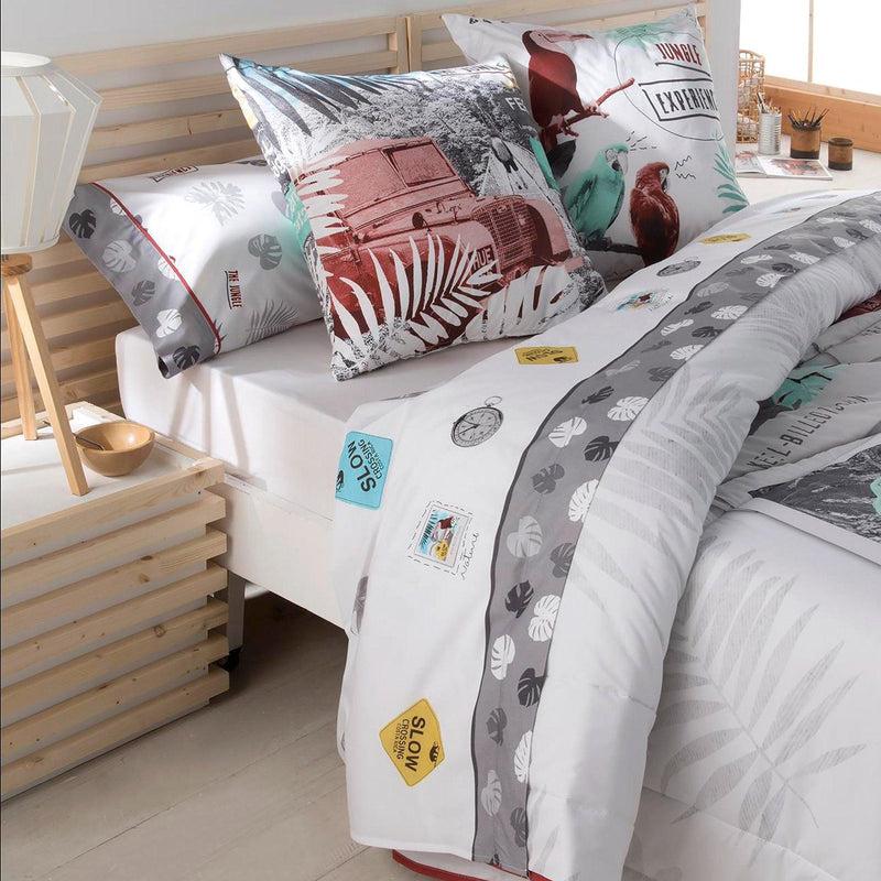 Eiffel textile Tejidos JVR Juego de Sabanas 3 piezas Modelo Jungle