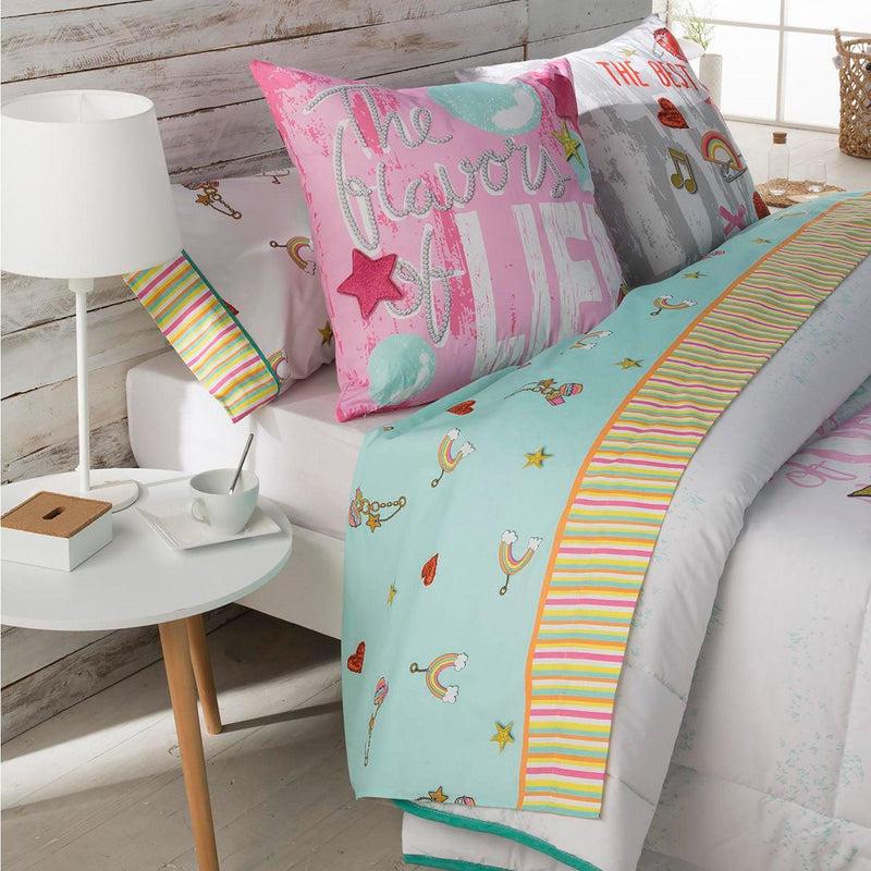 Eiffel textile Tejidos JVR Juego de Sabanas 3 piezas Modelo Party