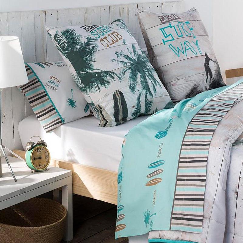 Eiffel textile Tejidos JVR Juego de Sabanas 3 piezas Modelo Surf