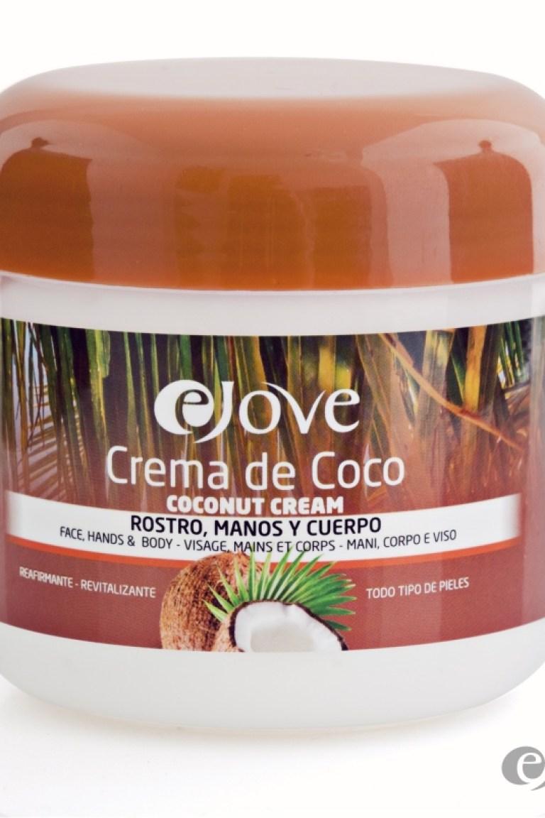 Ejove CREMA HIDRATANTE DE COCO PARA ROSTRO MANOS Y CUERPO [EJ121] 300ml