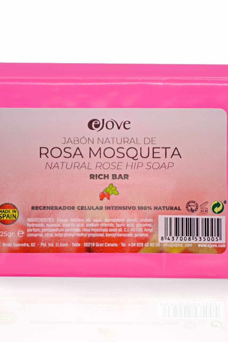 Ejove JABÓN NATURAL DE ROSA MOSQUETA [EJ048]