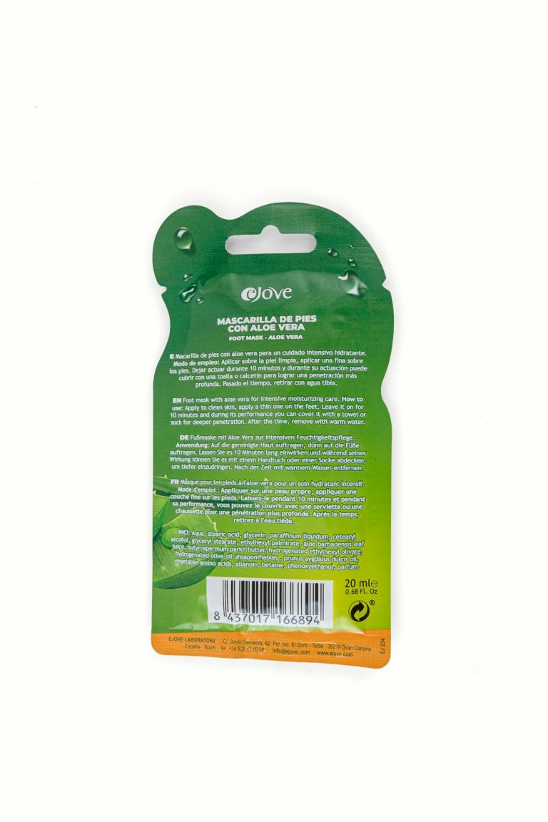 Ejove MASCARILLA DE PIES CON ALOE VERA [EJ224] 20ml