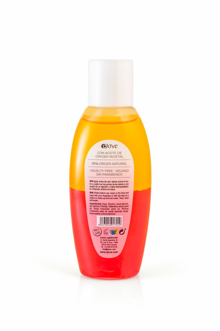 Ejove LIMPIADOR BIFÁSICO ROSA MOSQ [EJ235] NUEVO / 100ml