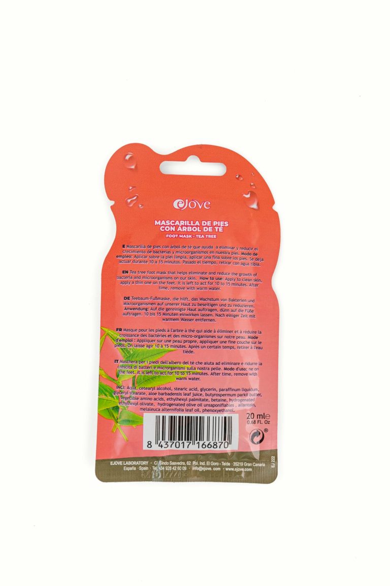 Ejove MASCARILLA DE PIES DE ÁRBOL DEL TE [EJ222] 20ml