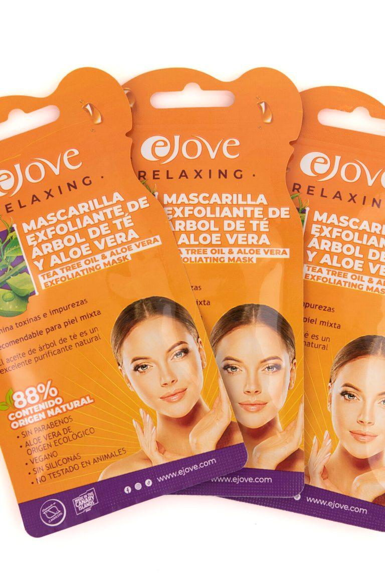 Ejove MASCARILLA EXFOLIANTE DE ÁRBOL DEL TÉ Y ALOE VERA [EJ200] 20ml
