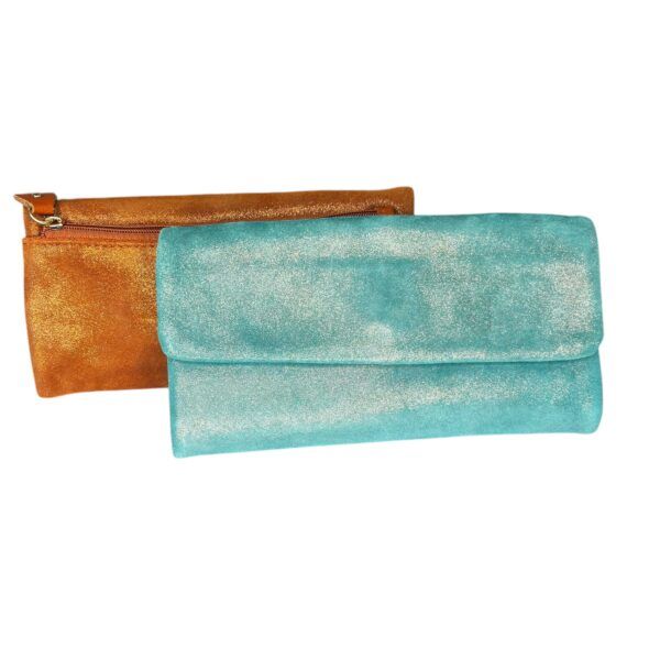 El caballo Billetera monedero de cremallera