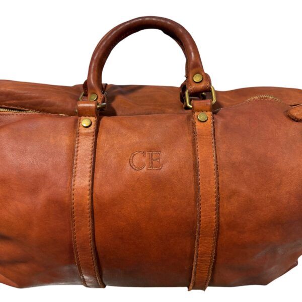 El caballo Bolsa viaje piel