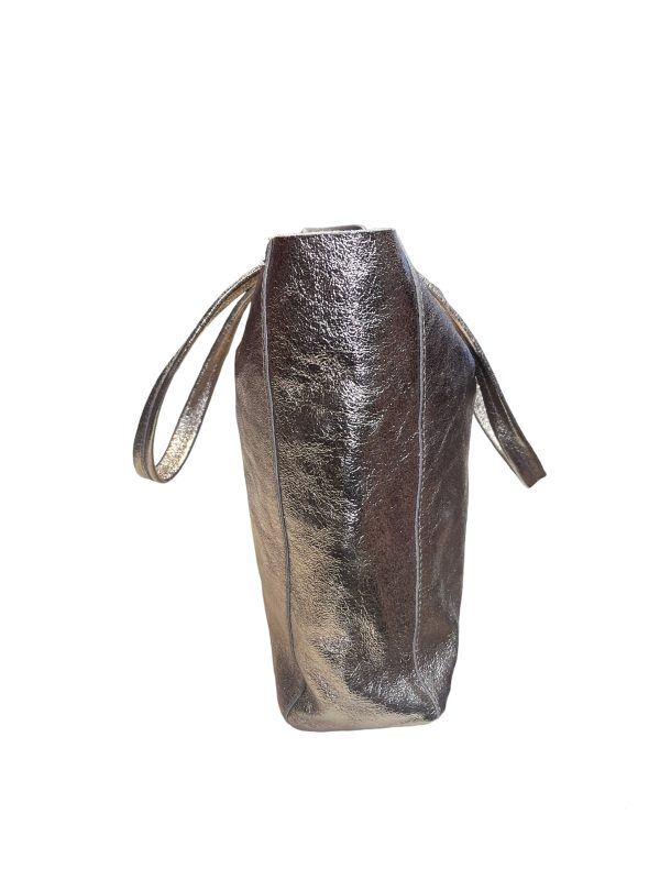 El Caballo Bolso Paloma Metalizado