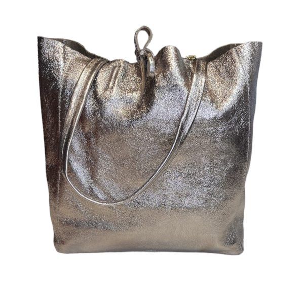 El Caballo Bolso Paloma Metalizado