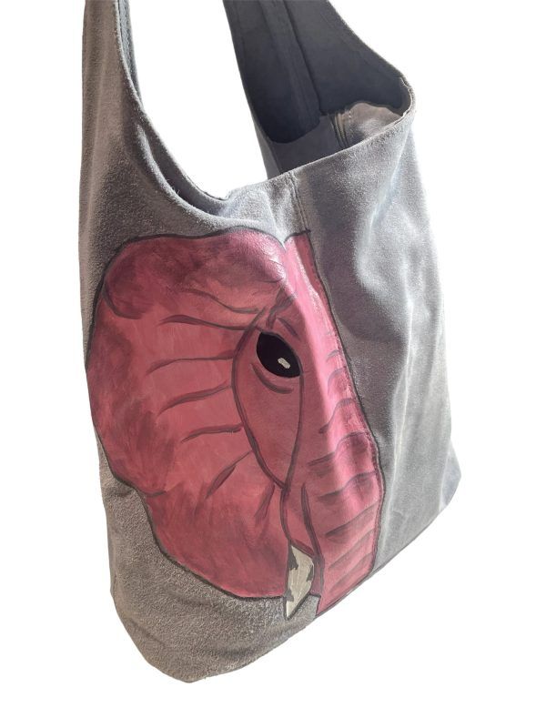 El Caballo Bolso Piel Elefante