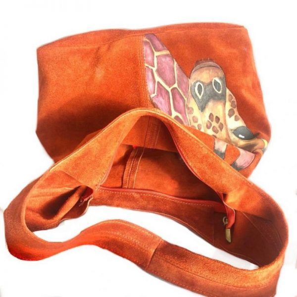 El Caballo Bolso Piel Jirafa