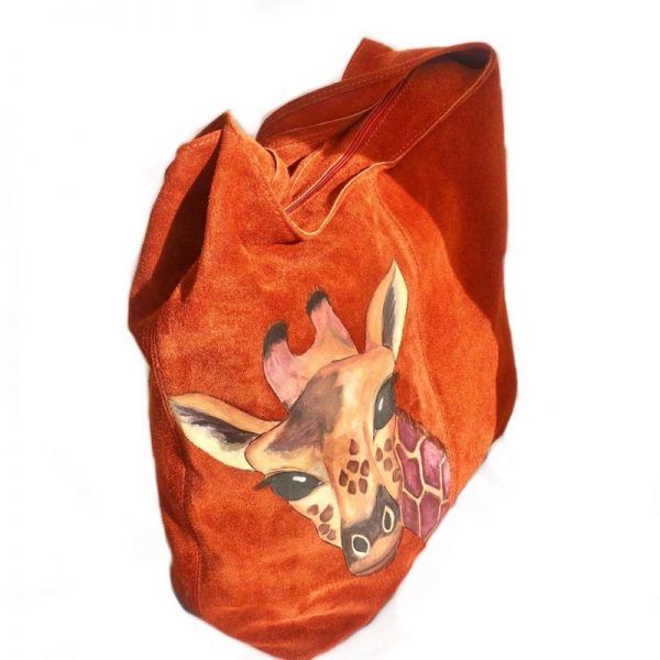 El Caballo Bolso Piel Jirafa