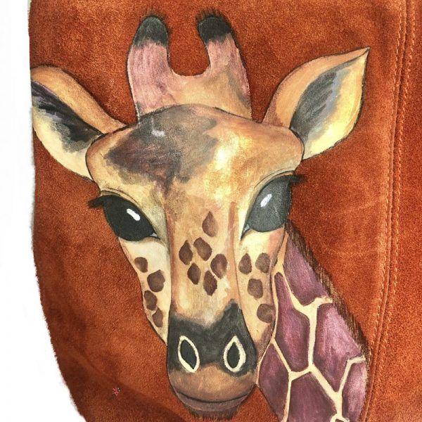 El Caballo Bolso Piel Jirafa