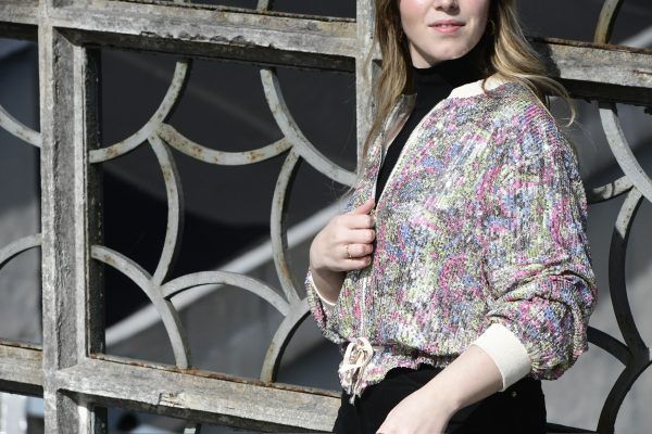 El Caballo Bomber “Luxury”estampada