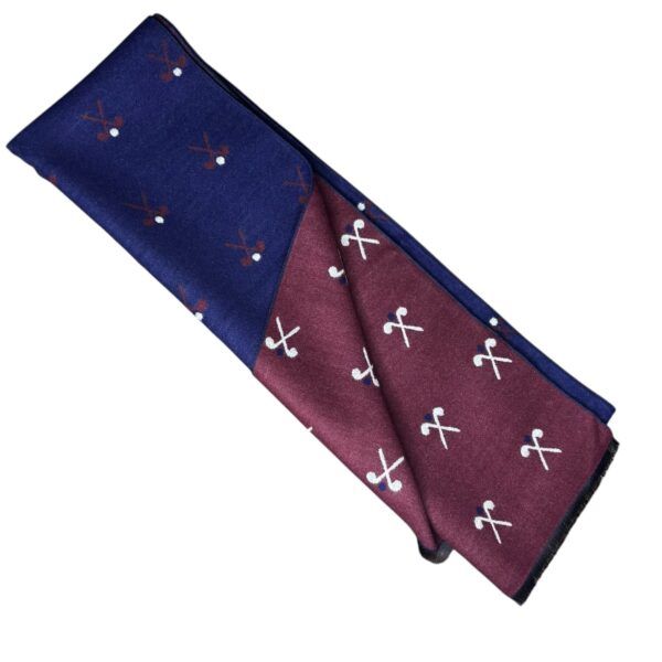 El Caballo Bufanda Reversible Golf