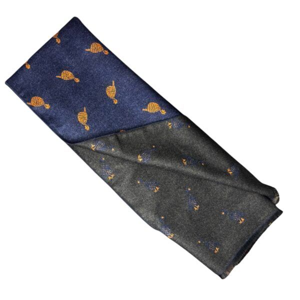 El Caballo Bufanda Reversible Perdices