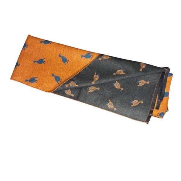 El Caballo Bufanda Reversible Perdices