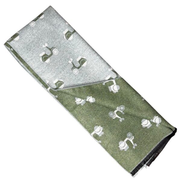 El Caballo Bufanda Reversible Vespas