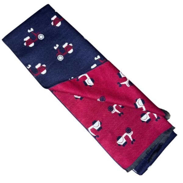 El caballo Bufanda reversible vespas