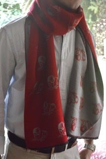 El Caballo Bufanda Vespas Reversible