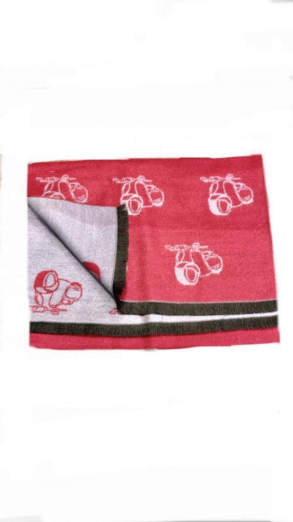 El caballo Bufanda Vespas reversible