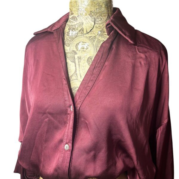 El Caballo Camisa Satén