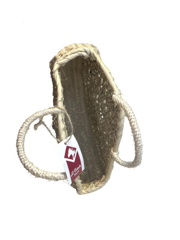 El Caballo Capazo Rafia Flor