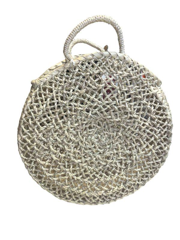 El caballo Capazo Rafia Flor