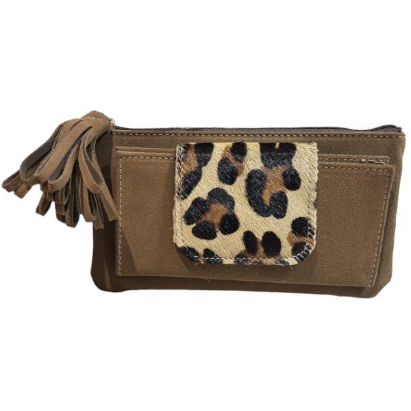 El Caballo Cartera Pelo Potro Solapa