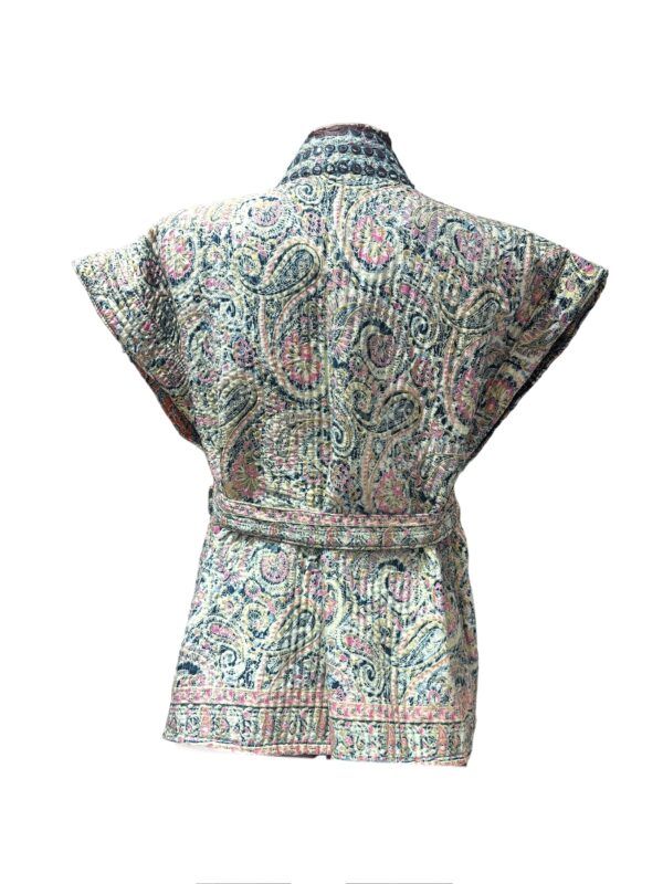El Caballo Chaleco Kimono Reversible