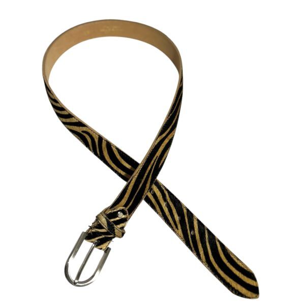 El caballo Cinturón ancho animal print