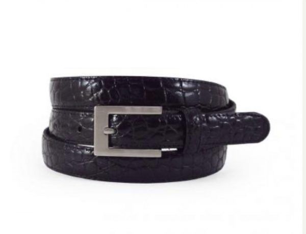 El Caballo Cinturon Coco Estrecho