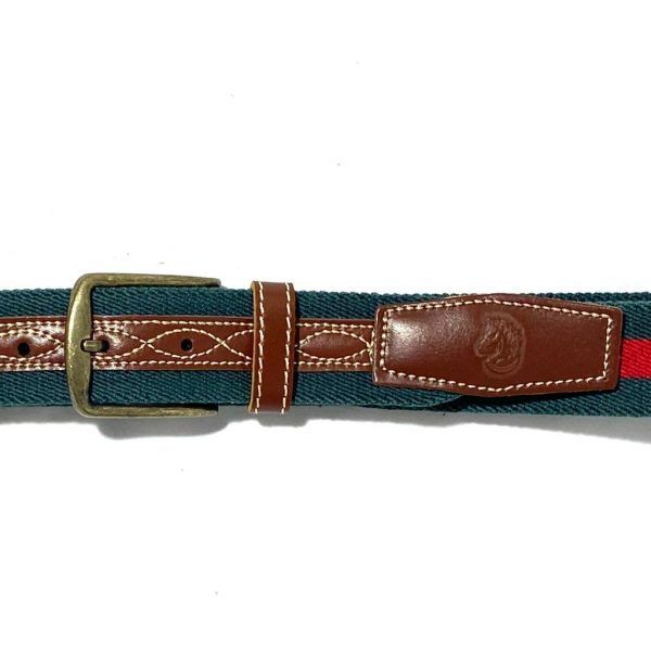 El Caballo Cinturón Elástico Y Piel