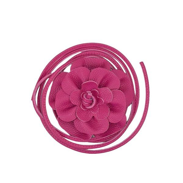 El Caballo Cinturón Piel Flor