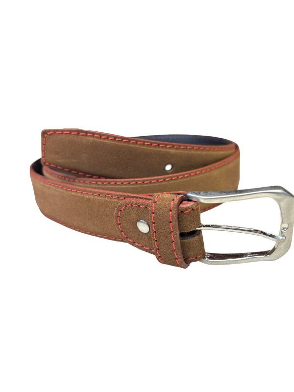 El caballo Cinturón piel nobuck