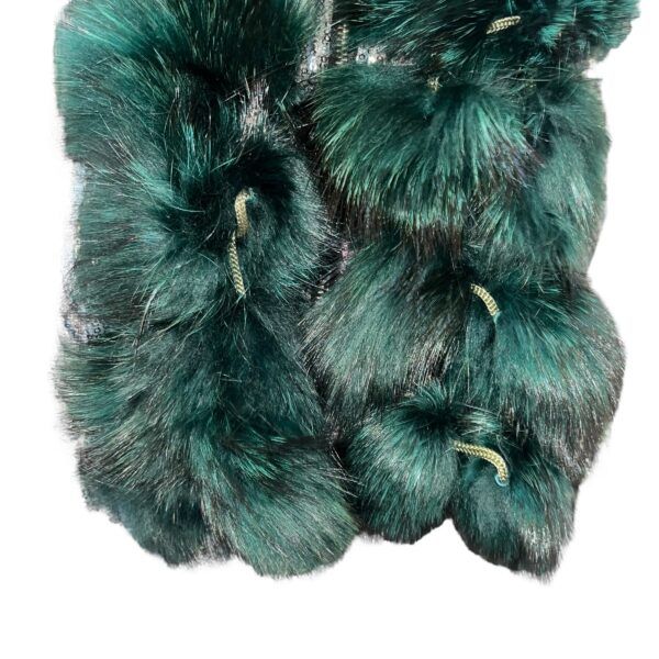 El Caballo Estola Pelo Natural