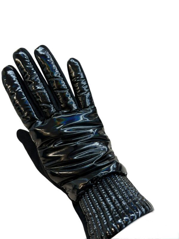 El caballo Guantes charol